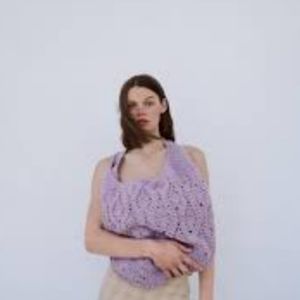 Zara crochet bag